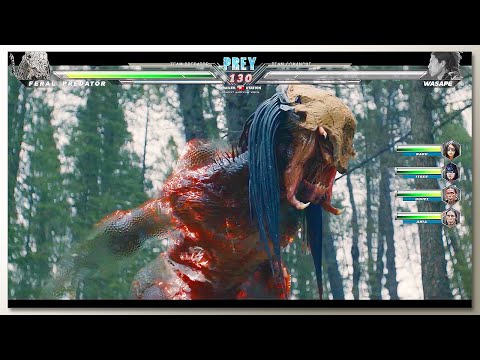 Feral Predator (2022) All Fight with Healthbars