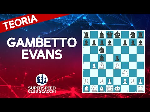 APERTURE DI SCACCHI: GAMBETTO EVANS