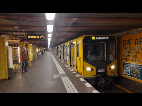 U-Bahn Berlin: Der HK00 1001 am 8.5.2023 auf der U4
