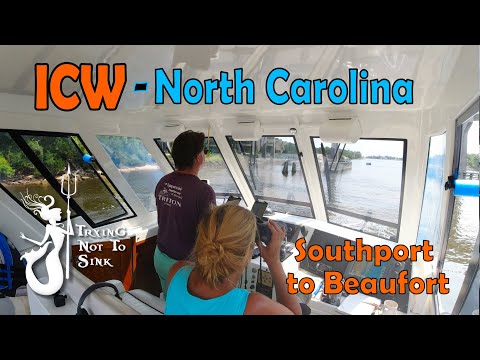 Boating the N. Carolina ICW - Southport to Beaufort E151