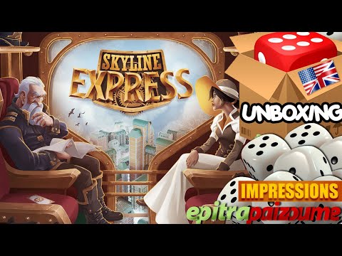 Star Scrappers Orbital - Unboxing & Impressions (EN) by Epitrapaizoume