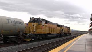 preview picture of video 'ACE, Amtrak, Caltrain, and UP in Fremont and Santa Clara: March 2012 - HD'