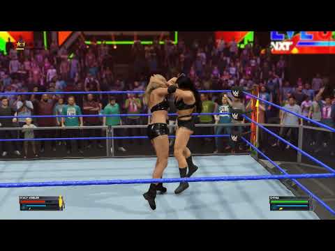 Stacy Keibler vs Chyna - WWE2K23