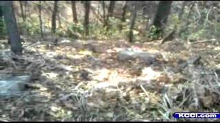 Erosion Exposes Coffins, Bones