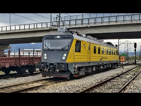 IŽS track recording vehicle at station Alipašin Most (BA🇧🇦)
