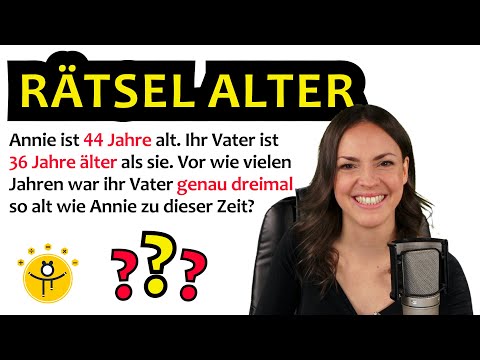 Altersrätsel: Vater & Tochter