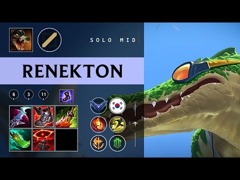 Renekton Mid vs Irelia - KR Diamond Patch 26.01