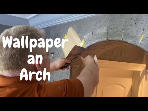 Hang Phillip Jeffries Cork Wallpaper around Corners and Arches - Spencer Colgan