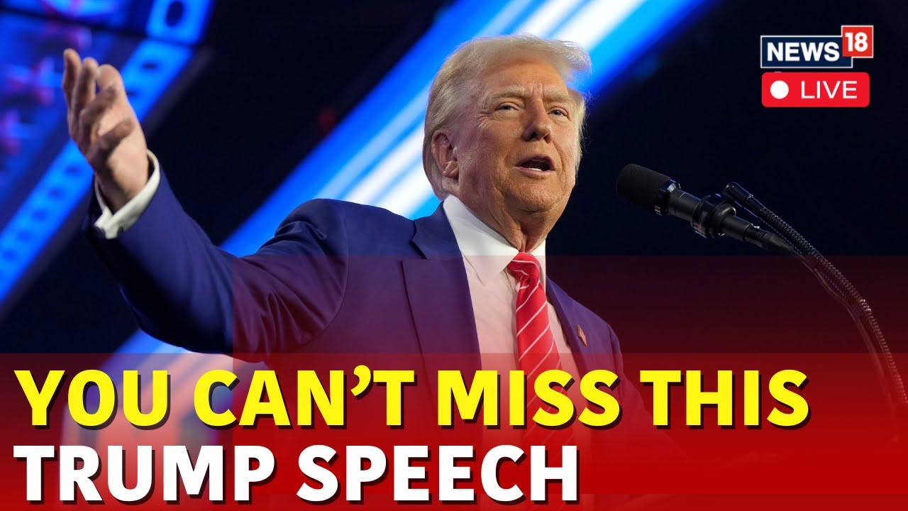 LIVE: Donald Trump Speech | Trump Won't Accept Any Attack on America | President Trump | N18G