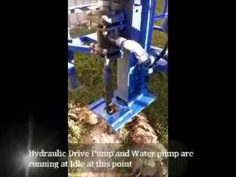 Homemade Water Well Drilling machine first Attempt to drill a well