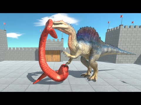 SKY CASTLE TITANOBOA vs UNITS - Animal Revolt Battle Simulator