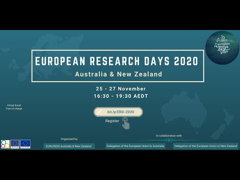 European Research Days 2020 - Australia & New Zealand (25 -27 November): Announcement