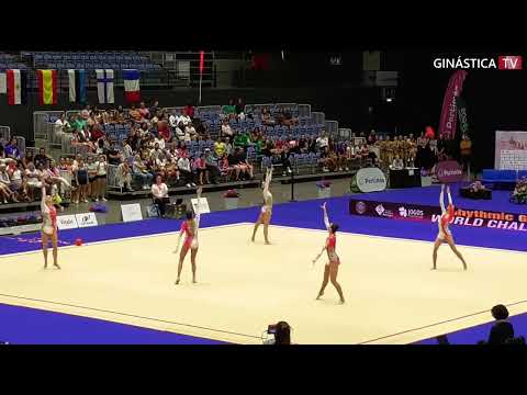 ITALY Group ITA 3 Ribbons 2 Balls AA WCC PORTIMAO 2023