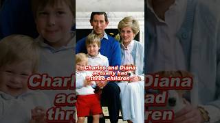 Charles and Diana actually had three children #diana #charles #william #harry #royal #foryou