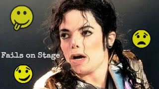 Michael Jackson #1 Stage Fails | Funny - Angry - Bloopers - Awkward [Rare Footage Collection]