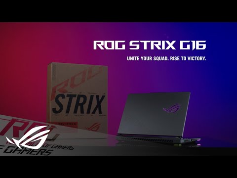 Unbox the 2025 ROG Strix G16 (G614) with us! It's time to unite your squad, and rise to victory!