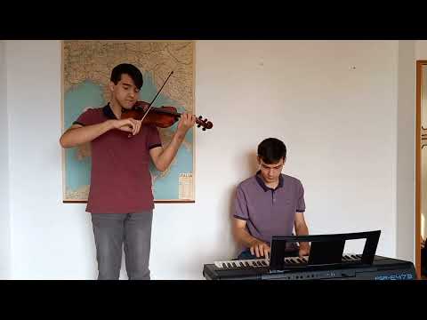 Hino 394 - Nas Moradas do Senhor | Là nel Regno del Signor - Violino e Piano → Fratelli Amoroso