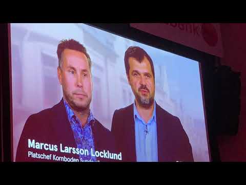 Veronica Österlund vinner priset som Årets Unga Ledare på Sundsvall Business Award 2018