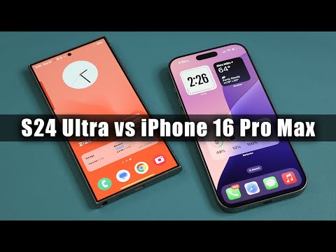 Samsung Galaxy S24 Ultra vs iPhone 16 Pro Max - FULL COMPARISON