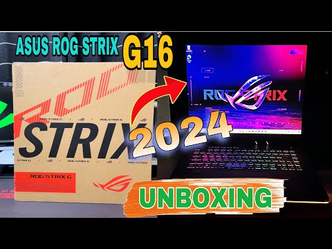 Asus Rog Strix G16 2024 UNBOXING