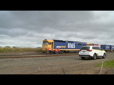 7908V Freight Train Crew Change & Departure (28/7/2020) - PoathTV Australian Railways