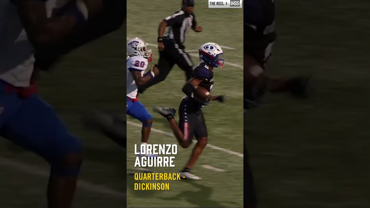 The Reel takes a look at Dickinson quarterback Lorenzo Aguirre