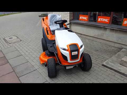 Traktorek STIHL RT 6127 ZL / Ride-on mower STIHL RT6127 ZL / Powerful ride-on mower