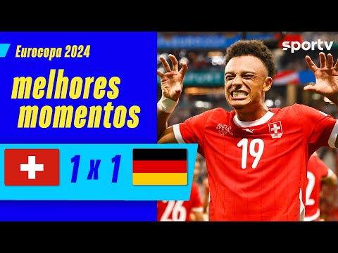 Gols e lances de Suíça x Alemanha