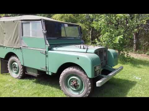 1949 Landrover Series 1 to be sold by auction at HOLSWORTHY MARKET - SAT 1 JUNE 2019!