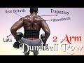 HOW TO DO a 2-ARM DUMBBELL ROW (The CORRECT Way!| Exercise Tutorial