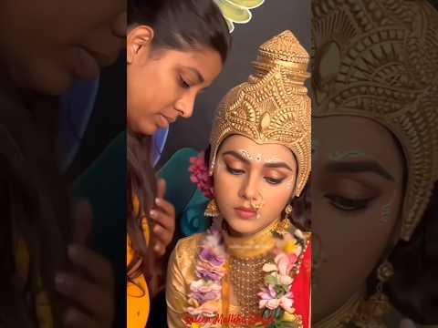 Mallika Singh Devi Look From RadhaKrishn Serial 😍 #shorts #mallikasingh