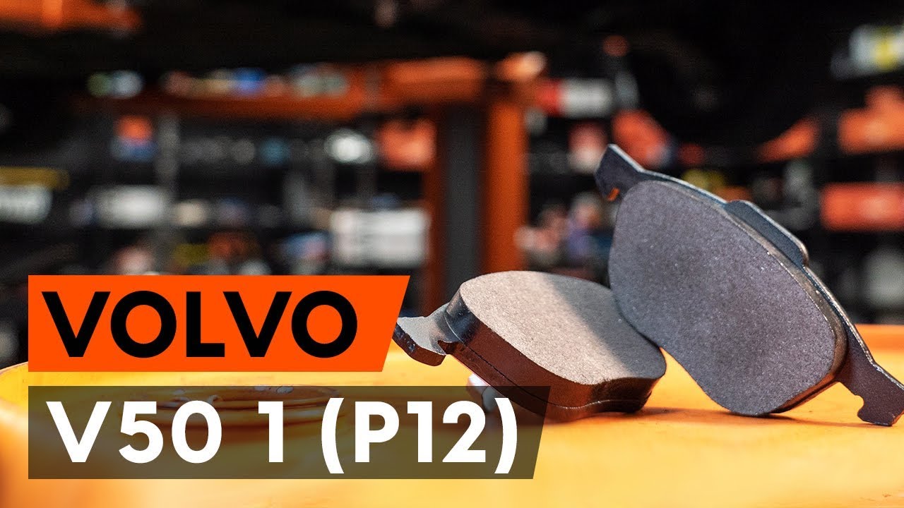 Comment changer : plaquettes de frein avant sur Volvo V50 MW - Guide de remplacement