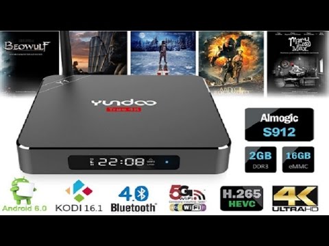 YUNDOO Y1 Amlogic S912 2GB RAM 16GB ROM TV Box