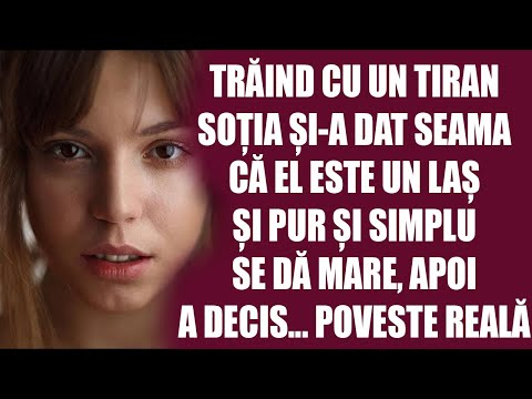Trăind cu un tiran, soția și-a dat seama că el este un laș și pur și simplu se dă mare, apoi a decis