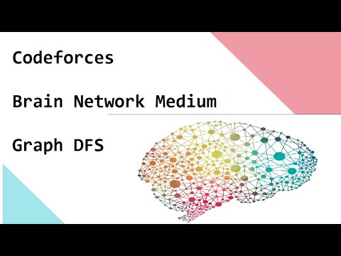 Codeforces  - Brain Network medium - Graph DFS Problem To Find Brain Latency