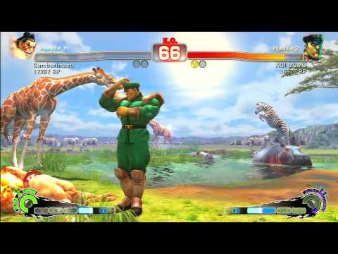 SSF4 Rank Match  Gambarimasu (HO)  vs  AOI MOMO (DI)