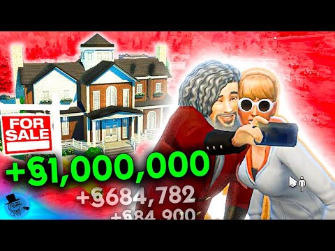 Sims 4 Is A Perfectly Balanced Game With No Exploits - I Speedrun $1,000,000 Simoleons World Record