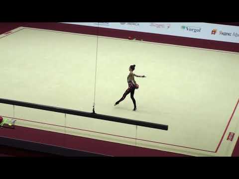 Maja Gaiduk, LTU, 2004, ball, IT RG Junior Moscow 2019