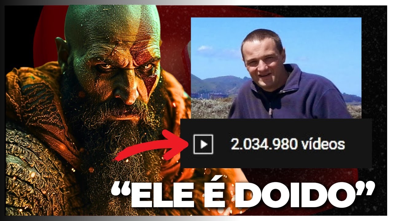 esse cara postou 2 milhões de vídeos no youtube
