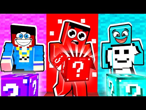 RENGARENK ŞANS BLOK CHALLENGE !! - Minecraft