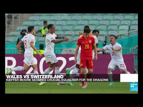 Euro 2021: Moore heads Wales to 1-1 draw with Switzerland