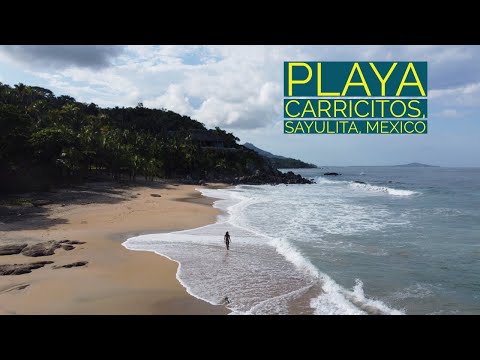 Playa Carricitos, Sayulita: recorrido aéreo