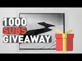 1,000 Subscribers GIVEAWAY! + Channel PLANS / Roadmap 1,000 Subscribers GIVEAWAY! + Channel PLANS / Roadmap