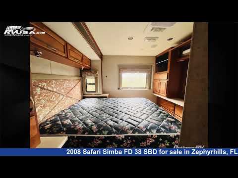 Spectacular 2008 Safari Simba FD 38 SBD Class A RV For Sale in Zephyrhills, FL | RVUSA.com