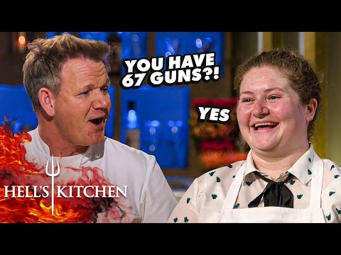 Chef Ramsay Gets To Know The Young Guns A Little Too Well | Hell's Kitchen