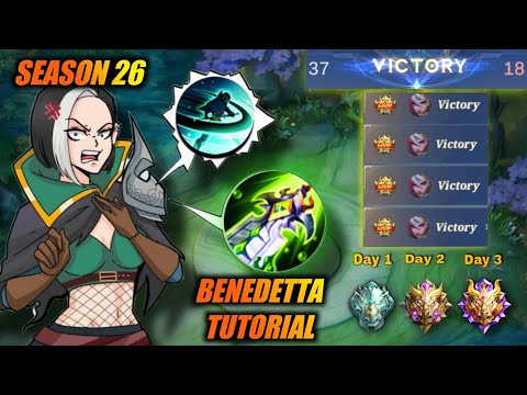 ALL BENEDETTA USERS MUST KNOW THE PROPER WAY TO USE HER TO EASILY RANK UP! | BENEDETTA GUIDE
