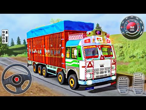 Indian Truck Offroad Cargo Sim - Truck Hill Simulator - Android GamePlay