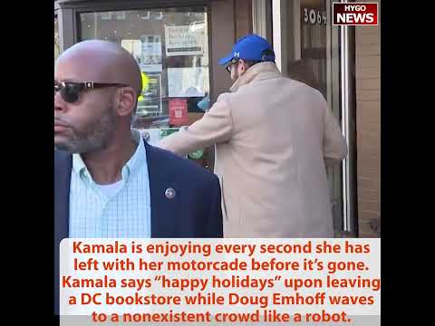 Biden literally salutes Fauci: true hero; Kamala enjoying holidays & Emhoff waves, Walz’s daughter