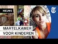 Horrormoeder liet kinderen behang eten