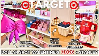 TARGET DOLLAR SPOT VALENTINE’S 2026 💝 New Stanley Tumblers + Decor | Shop With Me